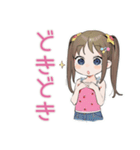 女児の秋♡ふんわりガール（個別スタンプ：22）