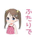 女児の秋♡ふんわりガール（個別スタンプ：39）