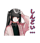 地雷系女子の女子会トーク♡（個別スタンプ：6）