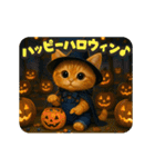 タマにゃんの秋（個別スタンプ：23）
