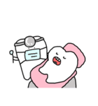 ゆるい歯たちの日常。② （英語）（個別スタンプ：4）