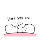 ゆるい歯たちの日常。② （英語）（個別スタンプ：11）
