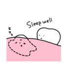 ゆるい歯たちの日常。② （英語）（個別スタンプ：18）