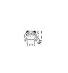 超小さいぶさいくパンダ70（個別スタンプ：7）