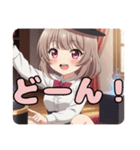 シルクハットマジシャンみなみ（個別スタンプ：2）