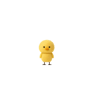 超ちいさいミニミニひよこちゃん（塩対応）（個別スタンプ：11）