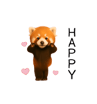 おどる！レッサーパンダ（個別スタンプ：8）