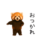 おどる！レッサーパンダ（個別スタンプ：15）