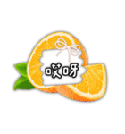 フルーツ小言スタンプ（個別スタンプ：1）