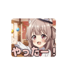 シルクハットマジシャンみなみアニメ（個別スタンプ：2）
