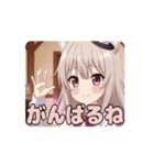 シルクハットマジシャンみなみアニメ（個別スタンプ：3）