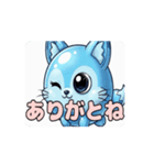 風船きつねちゃんアニメーション（個別スタンプ：9）