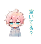 ジト目パーカーくん★集合連絡（個別スタンプ：12）