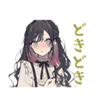 ボクっ娘リボン女子のガチ恋距離♡（個別スタンプ：30）