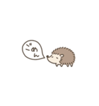 【超ちいさい】ゆるい動物たち（個別スタンプ：6）