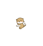 極小こつめかわうそ（個別スタンプ：7）