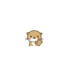極小こつめかわうそ（個別スタンプ：8）