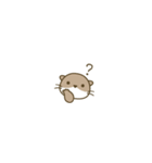 極小こつめかわうそ（個別スタンプ：11）