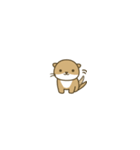 極小こつめかわうそ（個別スタンプ：18）