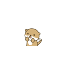 極小こつめかわうそ（個別スタンプ：25）