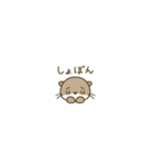 極小こつめかわうそ（個別スタンプ：31）