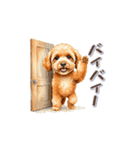 トイプーさんの「一押し」スタンプ（個別スタンプ：24）