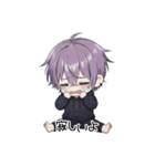 メンヘラくんのBIGスタンプ（個別スタンプ：19）