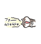 【黒柴版】柴ちん12 超小さい黒柴ちん（個別スタンプ：34）