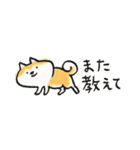 【赤柴版】柴ちん12 超小さい（個別スタンプ：38）