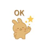 やさしいウサちゃんの日常（個別スタンプ：8）