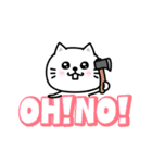 ぷるねこちゃーんダジャレ❤️（個別スタンプ：32）