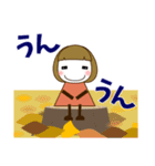 ずっと使える大人の優しい気遣い大人女子秋（個別スタンプ：26）