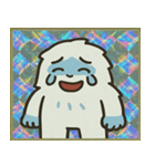 キラ雪男のもこもこ出動@SFW（個別スタンプ：1）
