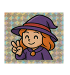 ホログラム魔女のふしぎ通信@SFW（個別スタンプ：1）