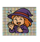 ホログラム魔女のふしぎ通信@SFW（個別スタンプ：3）