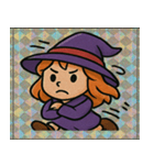 ホログラム魔女のふしぎ通信@SFW（個別スタンプ：4）