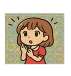ホロかわアイドルのきらめき隊@SFW（個別スタンプ：7）