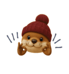 mottoのカワウソンヌ♡秋三昧♪（個別スタンプ：15）