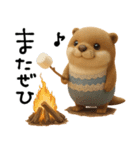 mottoのカワウソンヌ♡秋三昧♪（個別スタンプ：25）