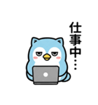 ねこペンギン★毎日使えるスタンプ（個別スタンプ：25）