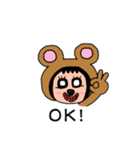 ポポベア色んな表情の日常会話！（個別スタンプ：30）