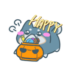 みにしばちゃん！(ハロウィン)（個別スタンプ：4）