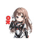 アンドロイド彼女❤（個別スタンプ：12）