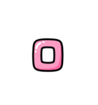 アレンジできる★ハングル PINK（個別スタンプ：5）