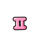 アレンジできる★ハングル PINK（個別スタンプ：13）