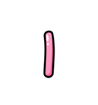 アレンジできる★ハングル PINK（個別スタンプ：29）
