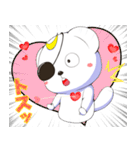 推しに捧げるしろくまスタンプ（個別スタンプ：12）