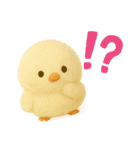 ふわふわ ヒヨコとニワトリ 日常（個別スタンプ：6）