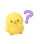 ふわふわ ヒヨコとニワトリ 日常（個別スタンプ：9）