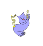 楽しい猫おばけスタンプ（個別スタンプ：6）